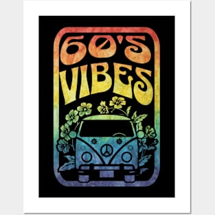 Retro 60's Vibes Posters and Art